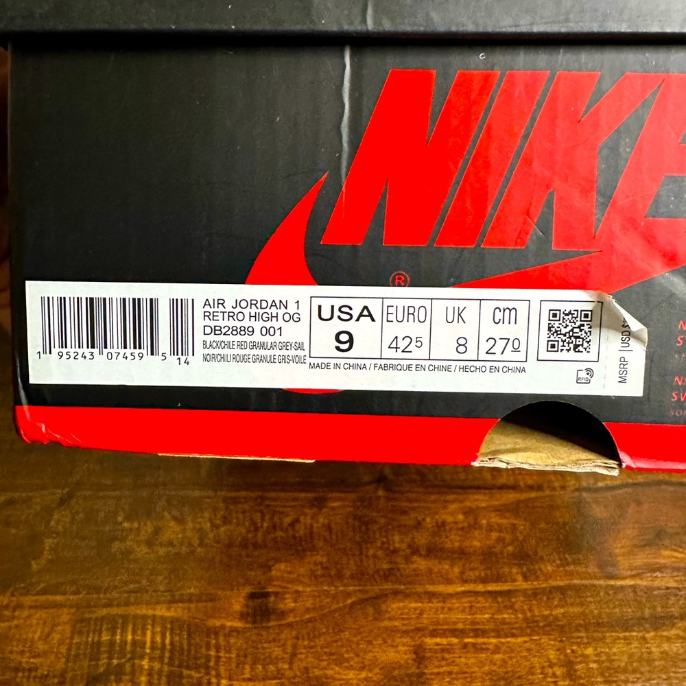 Jordan 1 Rethro High OG Gortex